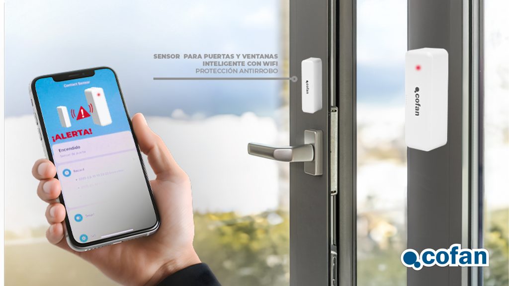 Sensor inteligente de puertas y ventanas
