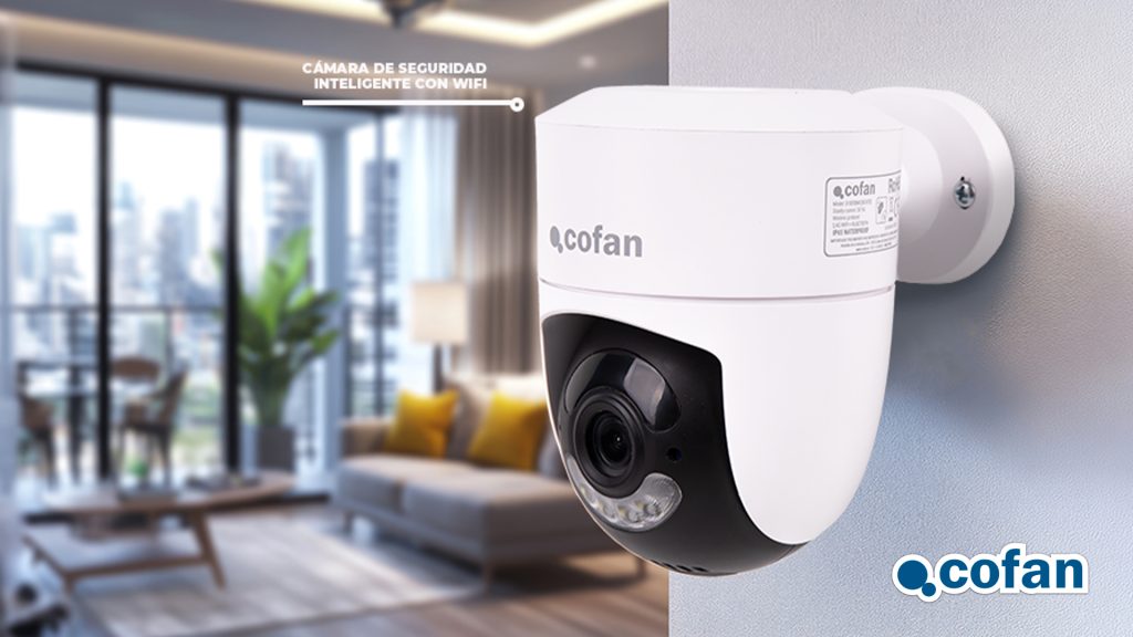 Cámara de seguridad inteligente con wifi