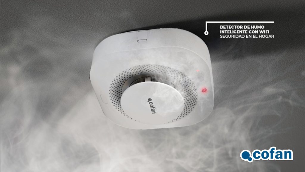 Detector de humo inteligente con wifi